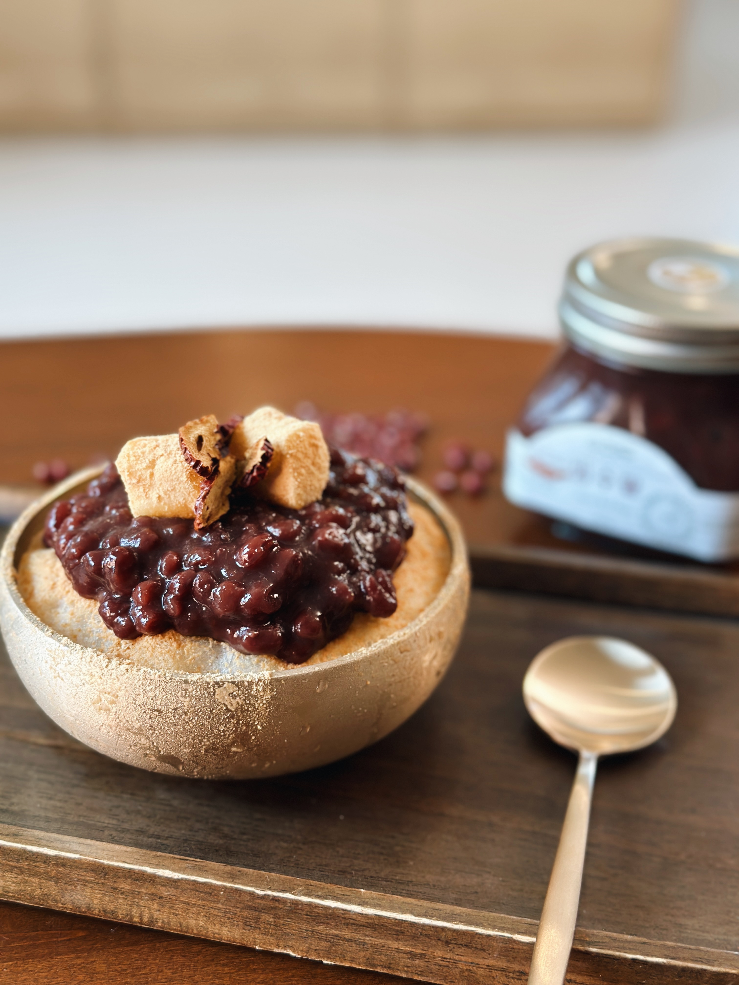 소적두 국산 수제 팥빙수팥 1kg PE : 저당수제팥 소적두