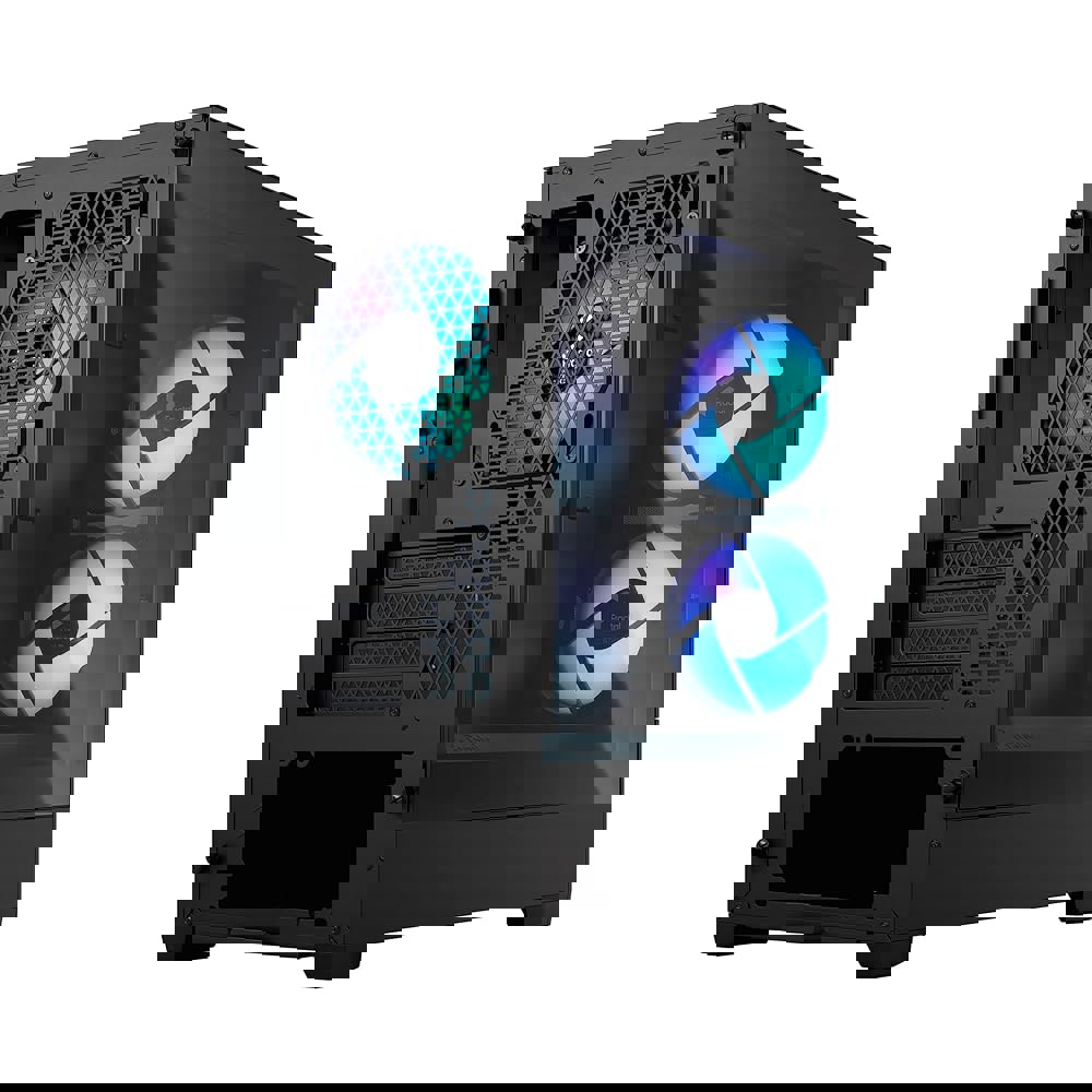 프랙탈 디자인 팝 미니 에어 RGB 블랙 강화 유리 클리어 틴트 : 시구왕신