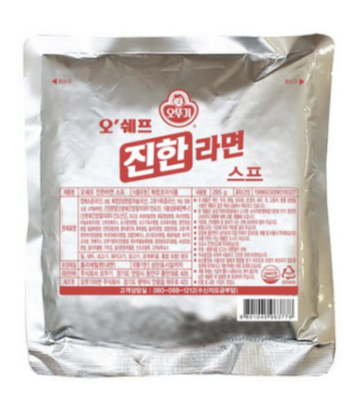 오뚜기 오쉐프 진한라면 스프 285g 대용량 짬뽕가루 감칠맛 떡볶이 찌개 : 링크시장