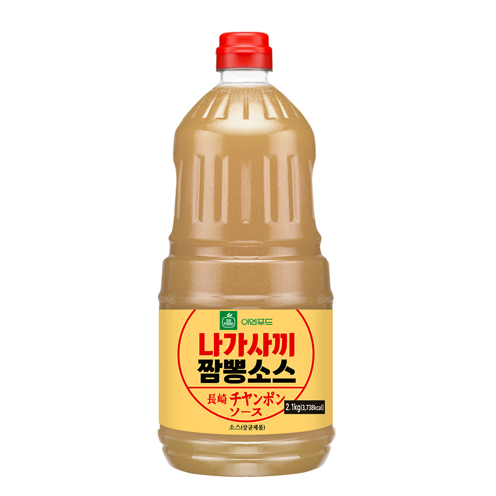 이엔푸드 나가사끼 짬뽕 소스 2.1kg 일식 이자카야 나가사끼 짬뽕탕 HACCP : 머거킹