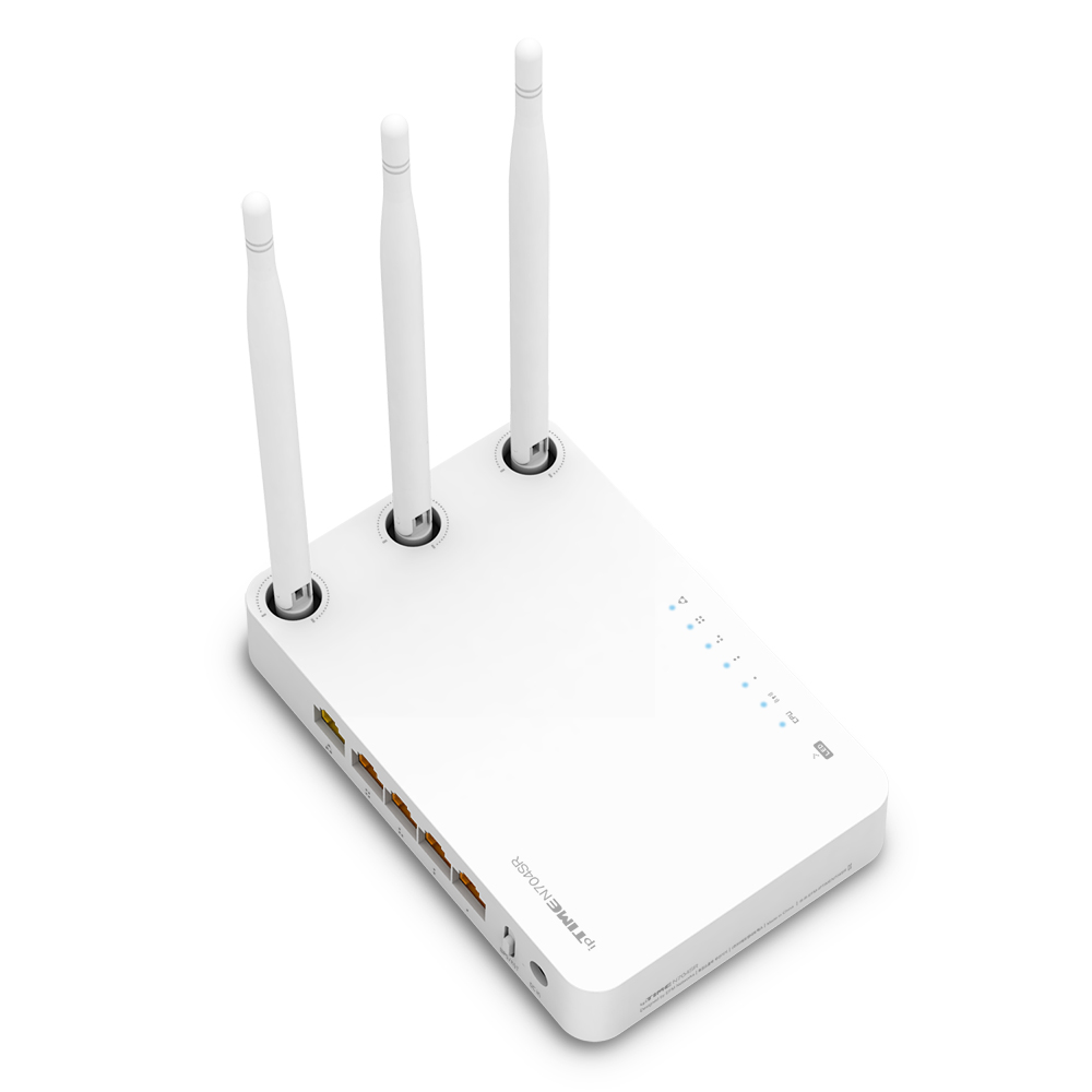 아이피타임 4포트 와이파이 유무선 공유기 300Mbps N704SR : 영건시스템즈