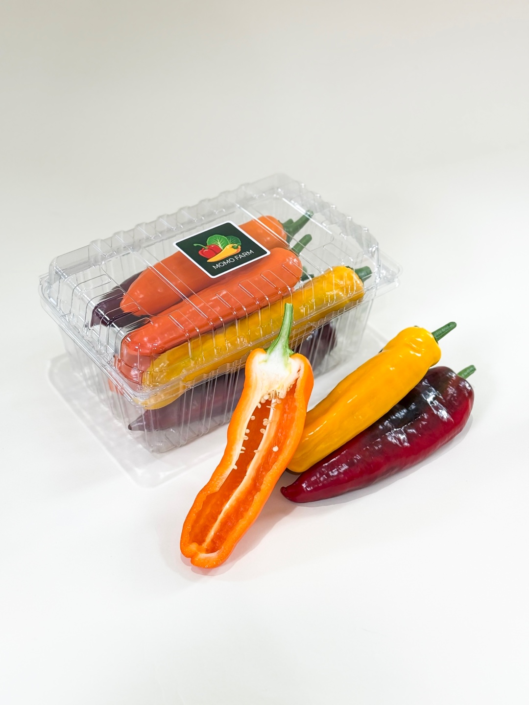 산지직송 스위트 롱파프리카 바나나파프리카 GAP인증 2.2kg, 1개 : MOMOFARM