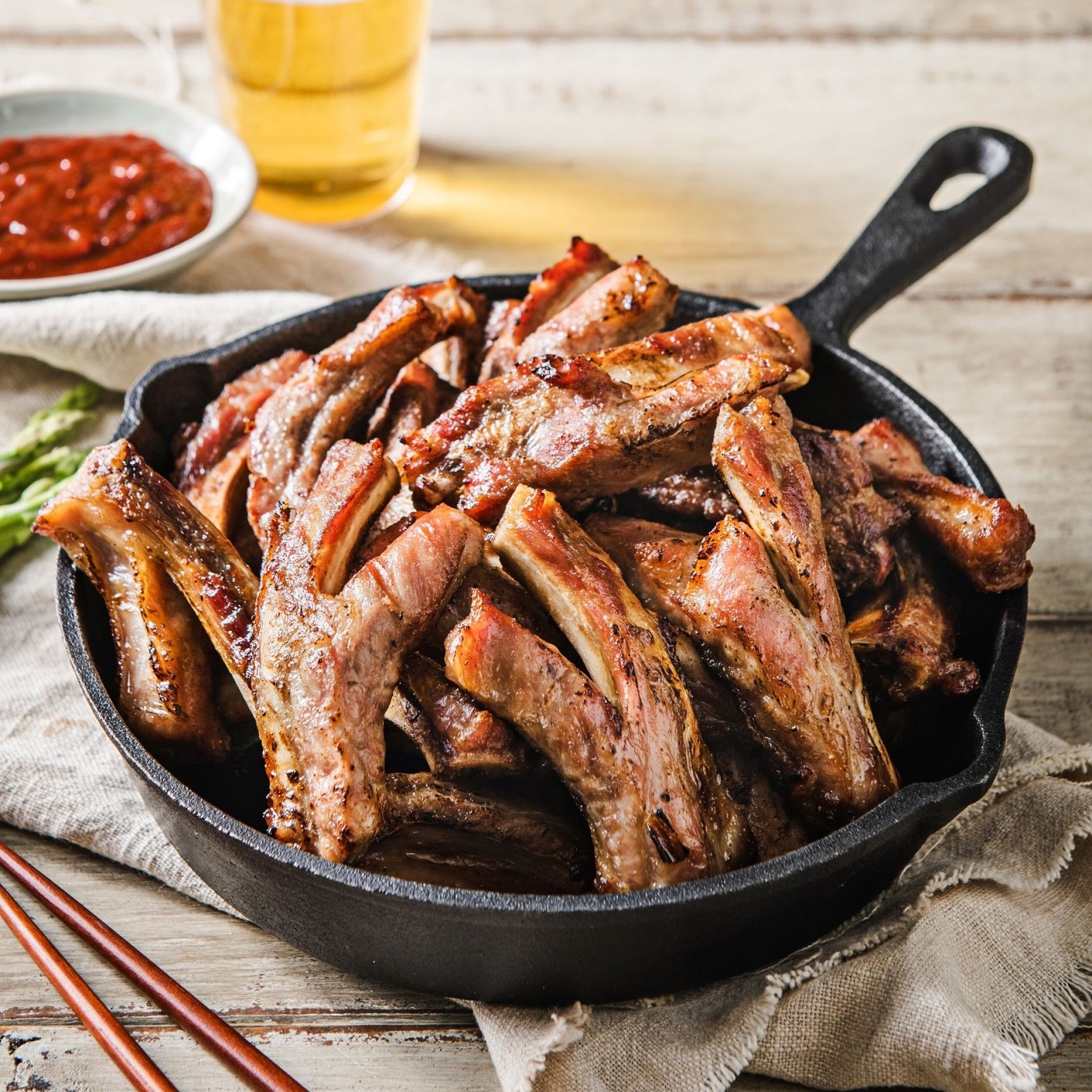누적 100억 오리지널 600g 시즈닝 쪽갈비 프리미엄 2인분 설화공작소 설화 등갈비 바베큐 캠핑 간편요리 구이 여행 : 설화공작소