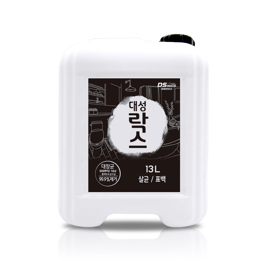 대성 살균 청소 표백 락스 13L, 1개 : 대성인더스