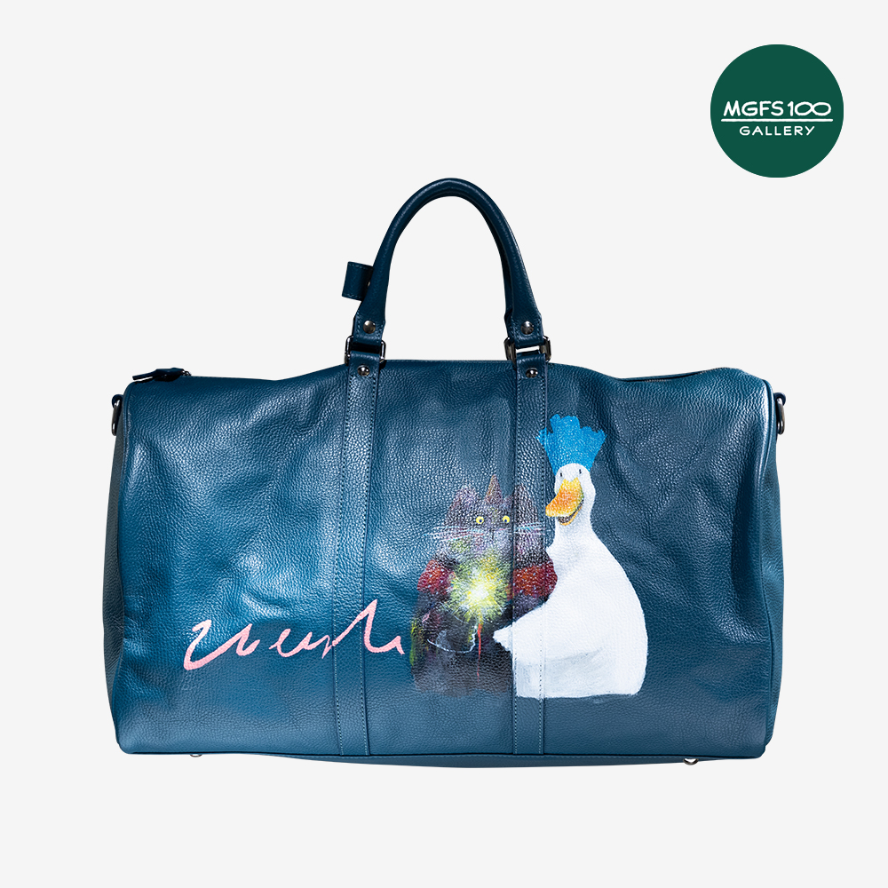박소현 작가 아트 보스턴백 Stay with me Art Boston Bag 골프백 55size : MGFS100