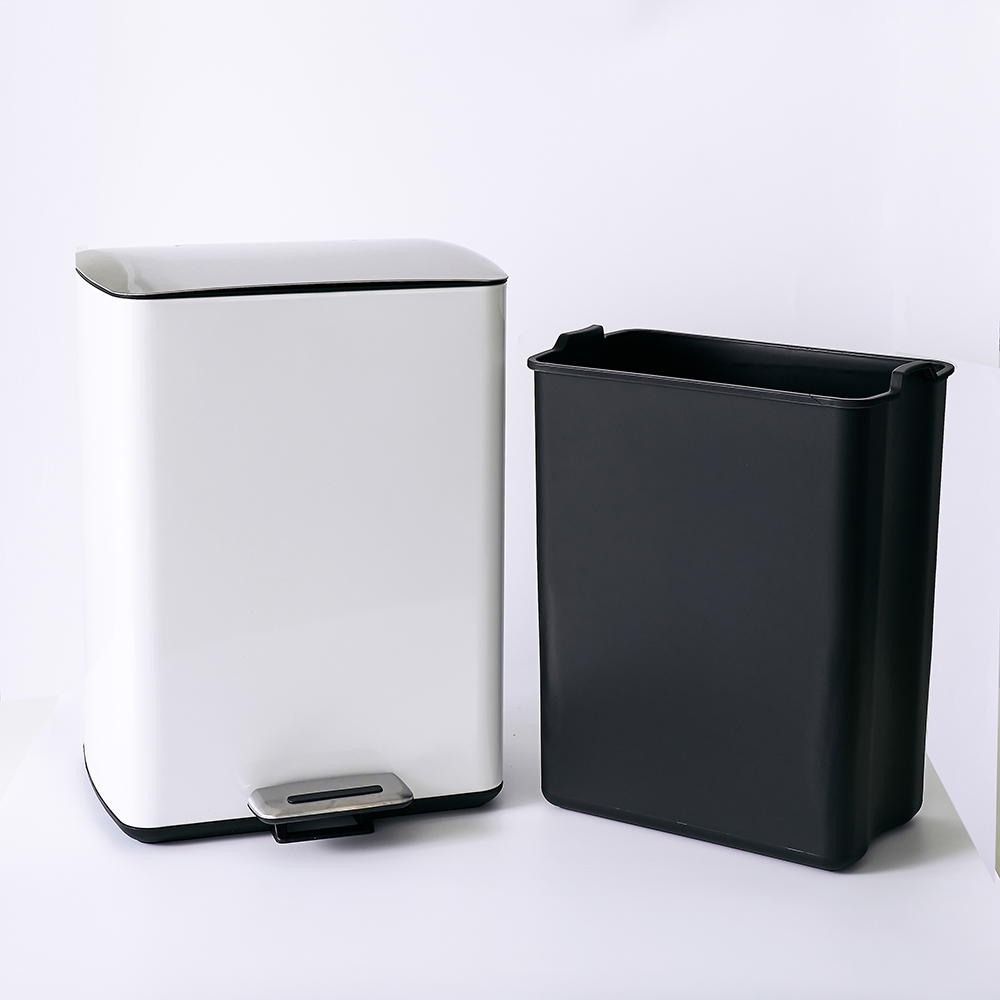 리빙플랜트 사각사각 페달 휴지통 20L 쓰레기통 : 리빙플랜트