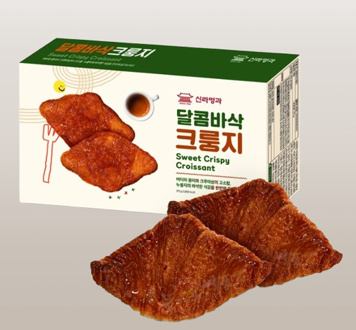신라명과 달콤바삭 크룽지 25g x 15개입 : 풍연마켓
