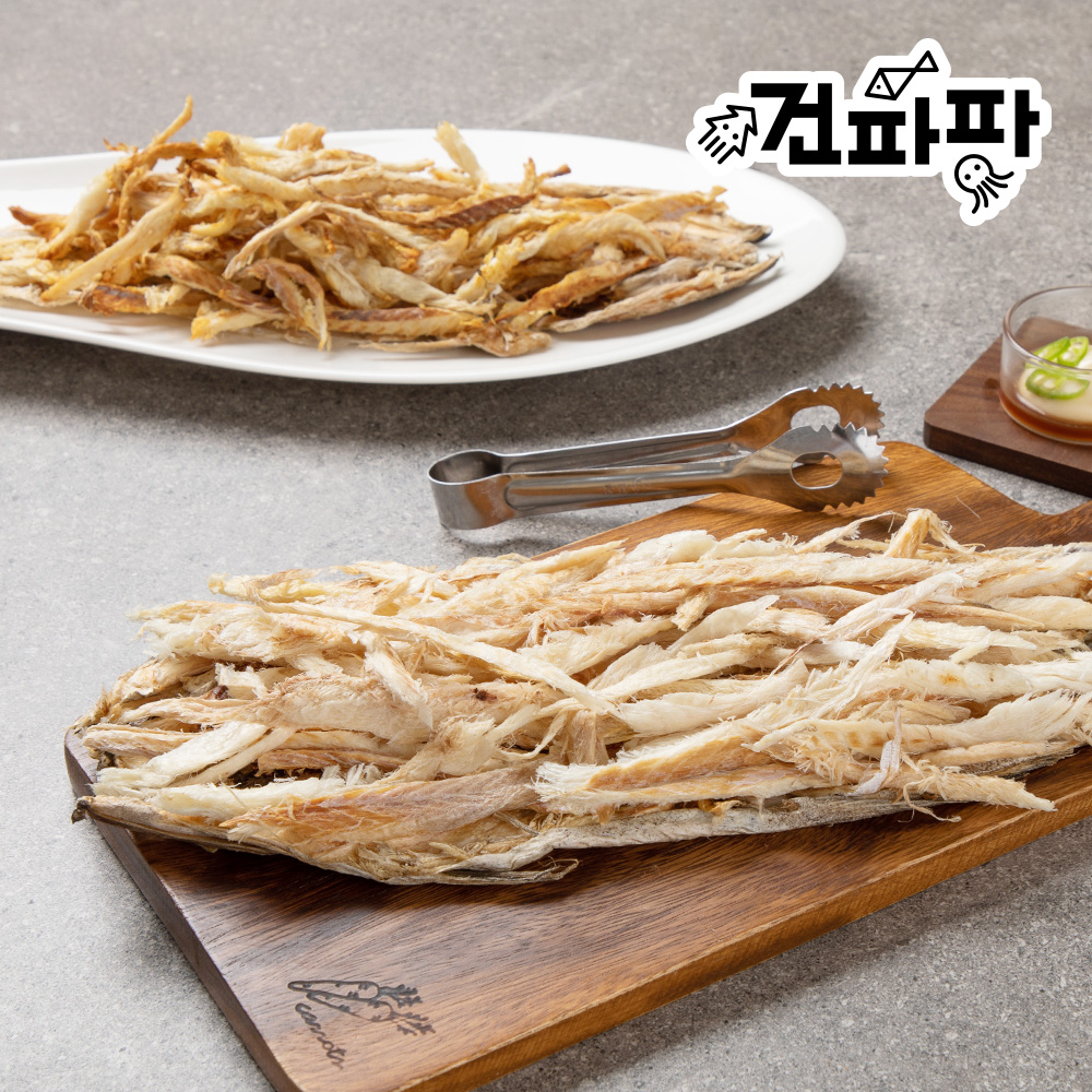 손질먹태 한마리 먹태채 짝태 업소용 호프안주 110g 130g : 건파파스토어