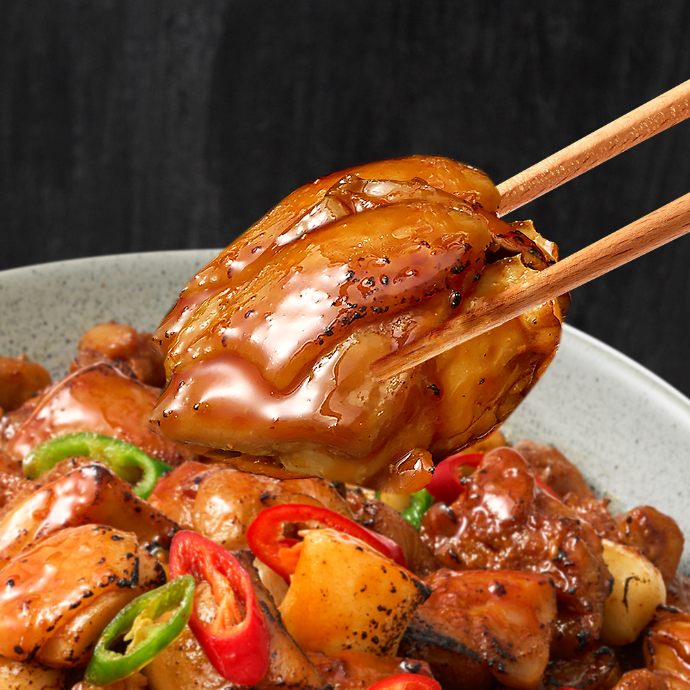 델리퀸 국내산 숯불 양념 바베큐 닭다리살 지코바 캠핑 치밥 치킨 500g, 1개 : 델리퀸몰