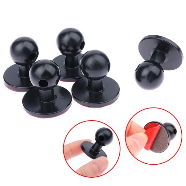 범용 17mm 볼 헤드용 미니 접착제 휴대폰 브래킷 베이스 자동차 내비게이션 GPS 핸드폰 거치대 액세서리 : lanamoly1