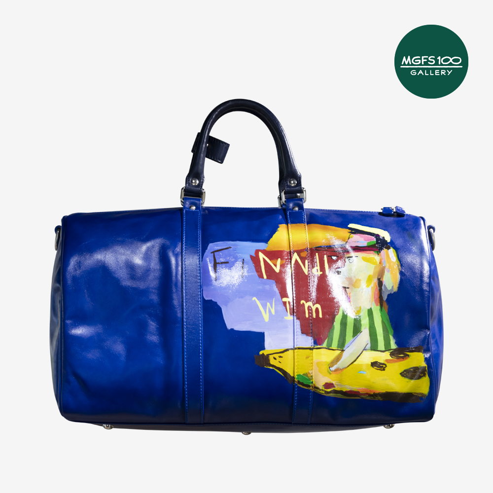 박소현 작가 아트 보스턴백 Fine the MOON Art Boston Bag 골프백 50size : MGFS100