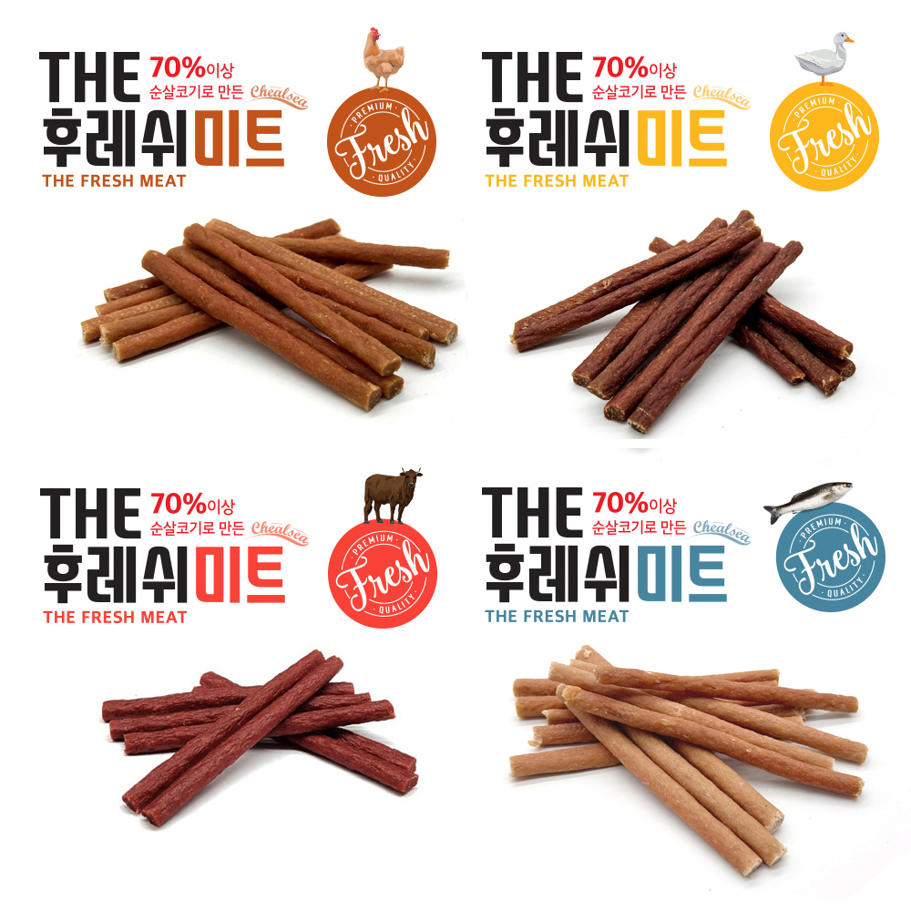 [공지사항필독] 첼시 후레쉬 미트 져키 비프, 220g, 1개 : 바른펫
