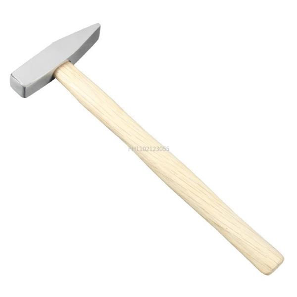 석공 망치 고탄소강 목재 손잡이 피팅 망치 덕빌 플랫 헤드 시트 금속 가정 소형 1 개 : 보그비스타