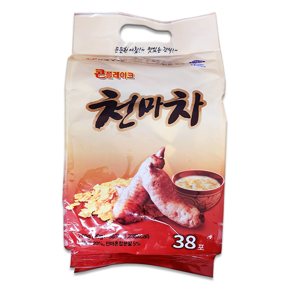 KY식품 콘플레이크 천마차 38포 아침식사대용 선식 간식 스틱형 : 두배로마트