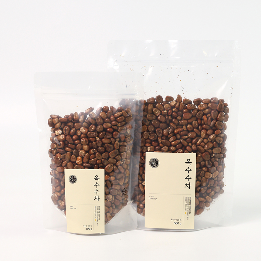 청년차 국산 건강하게 볶은 옥수수차 300g+300g : 전라도청년