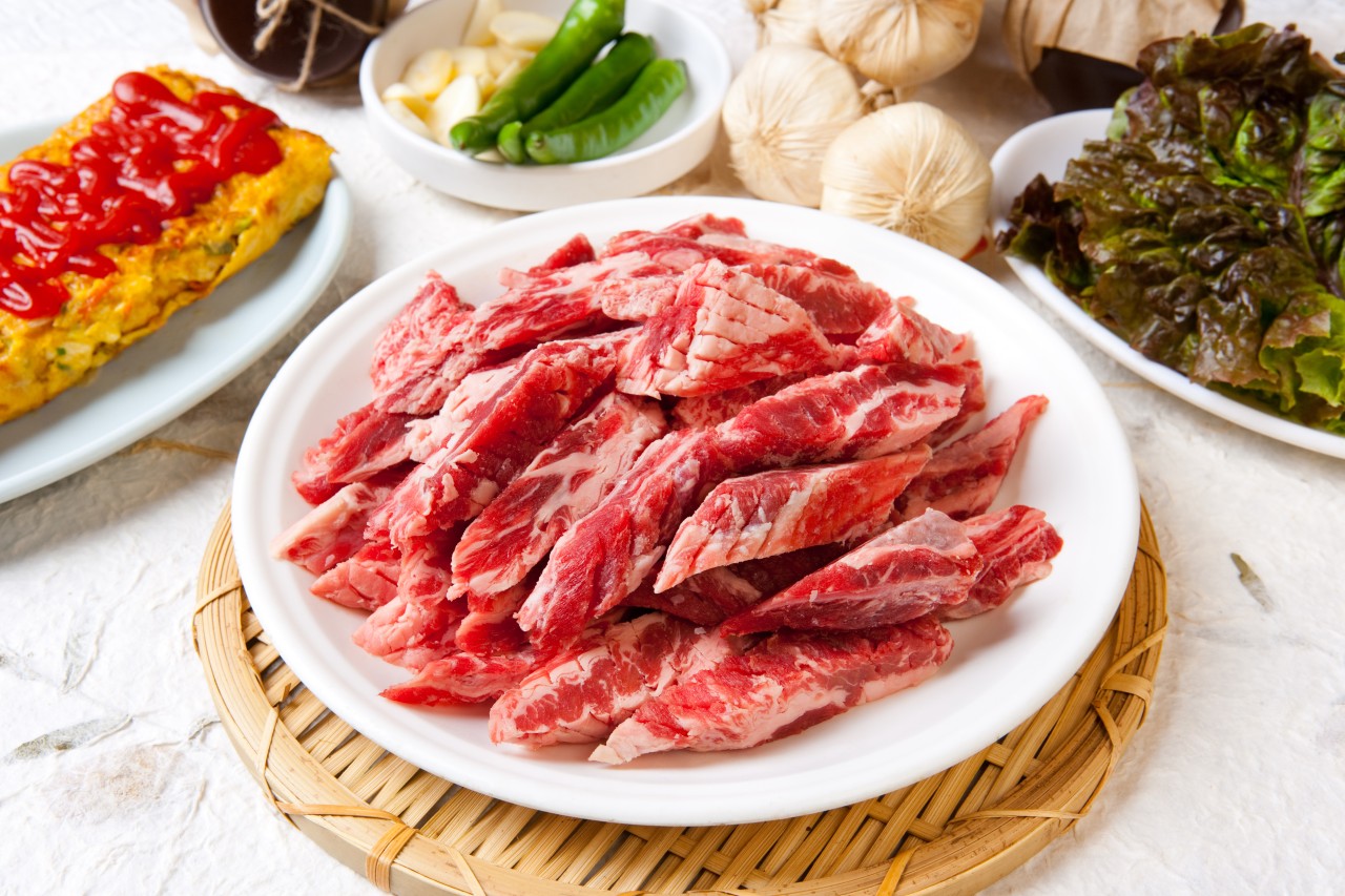1++ 한우 소갈비살 600g 갈비살 200gX3팩 : 유니버셀