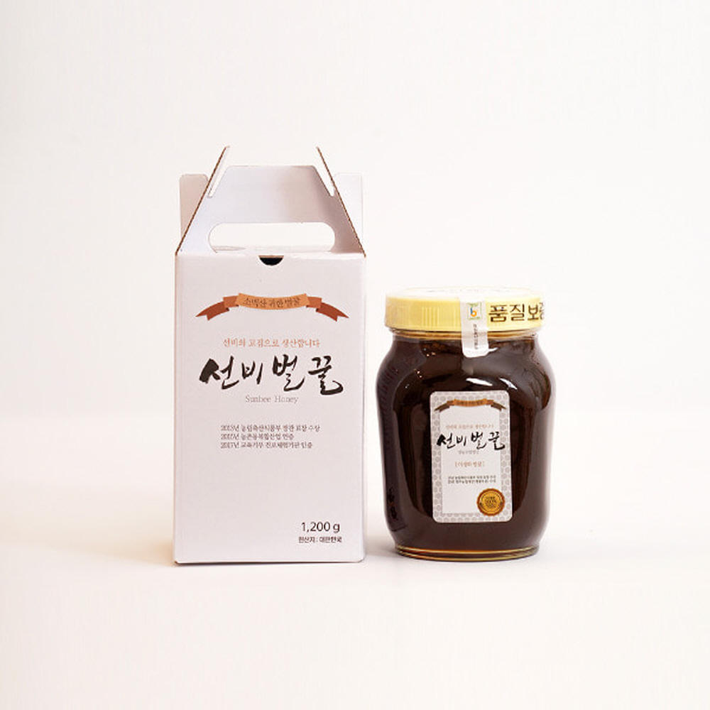 나눔숲쿱 도자기 선물세트 아카시아꿀 800g 영주 선비벌꿀 자연 그대로 선물 효도 특판 : 하나온팜