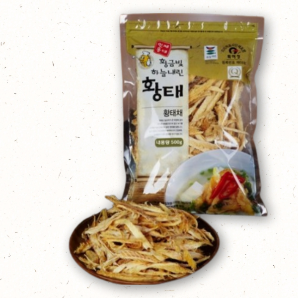 황태채 용대리황태 진부령덕장 500g : 셈난다락방