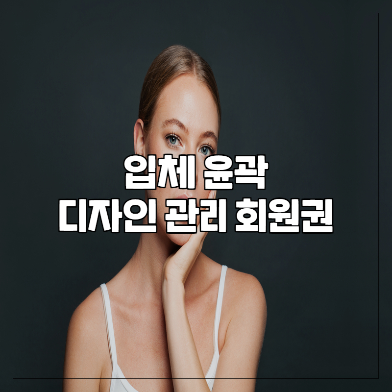 입체 윤곽 디자인 관리 프로그램 : 라임라임뷰티