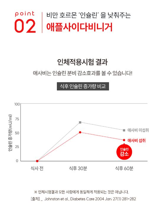 Enb 애플사이다비니거 스틱 30포(1개월분) 사과초모식초 애사비음료 단기간다이어트 : 다옴헬스케어