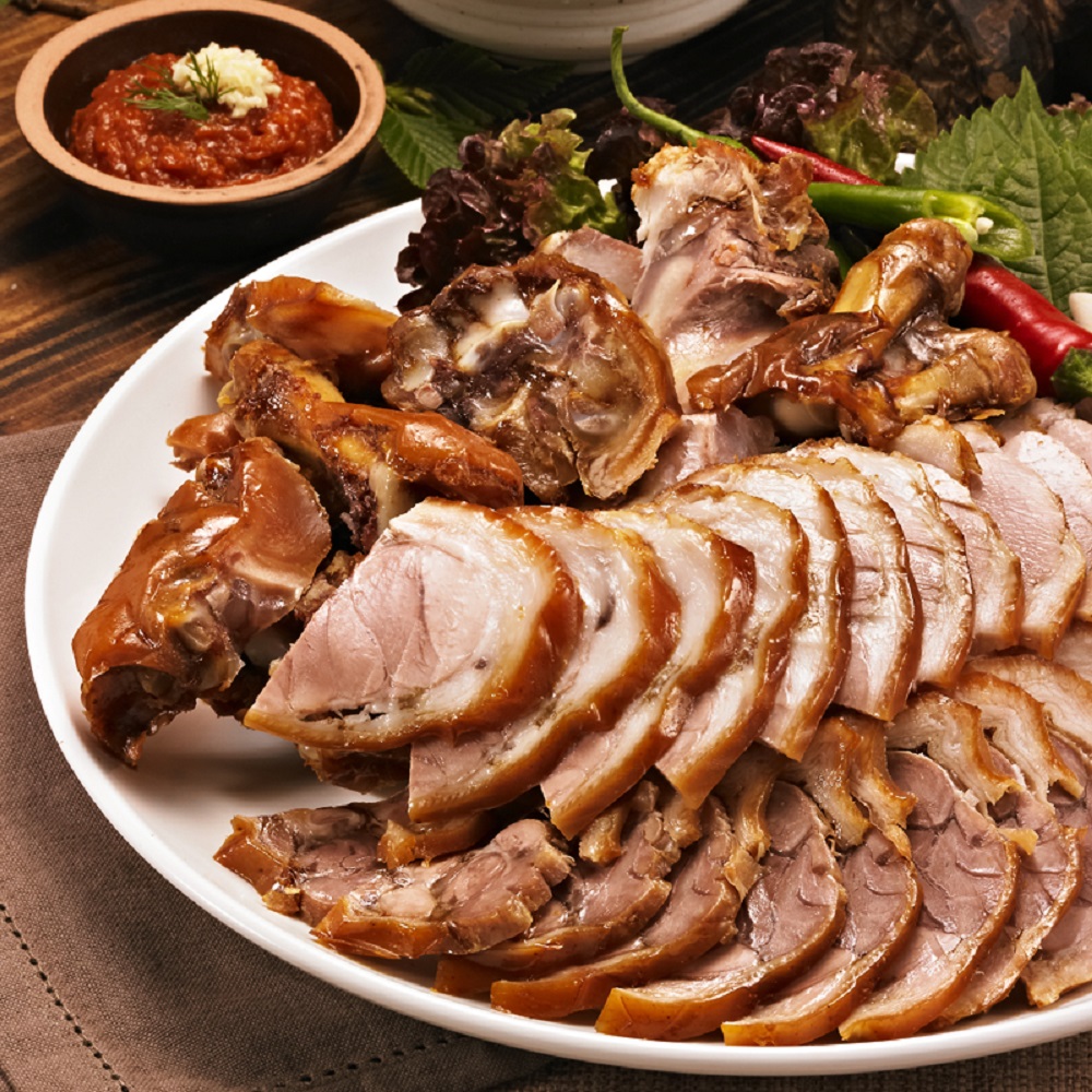 달보드레 양념족발 국내산 뒷다리 후족 1.1kg 이상 : 올댓 미트