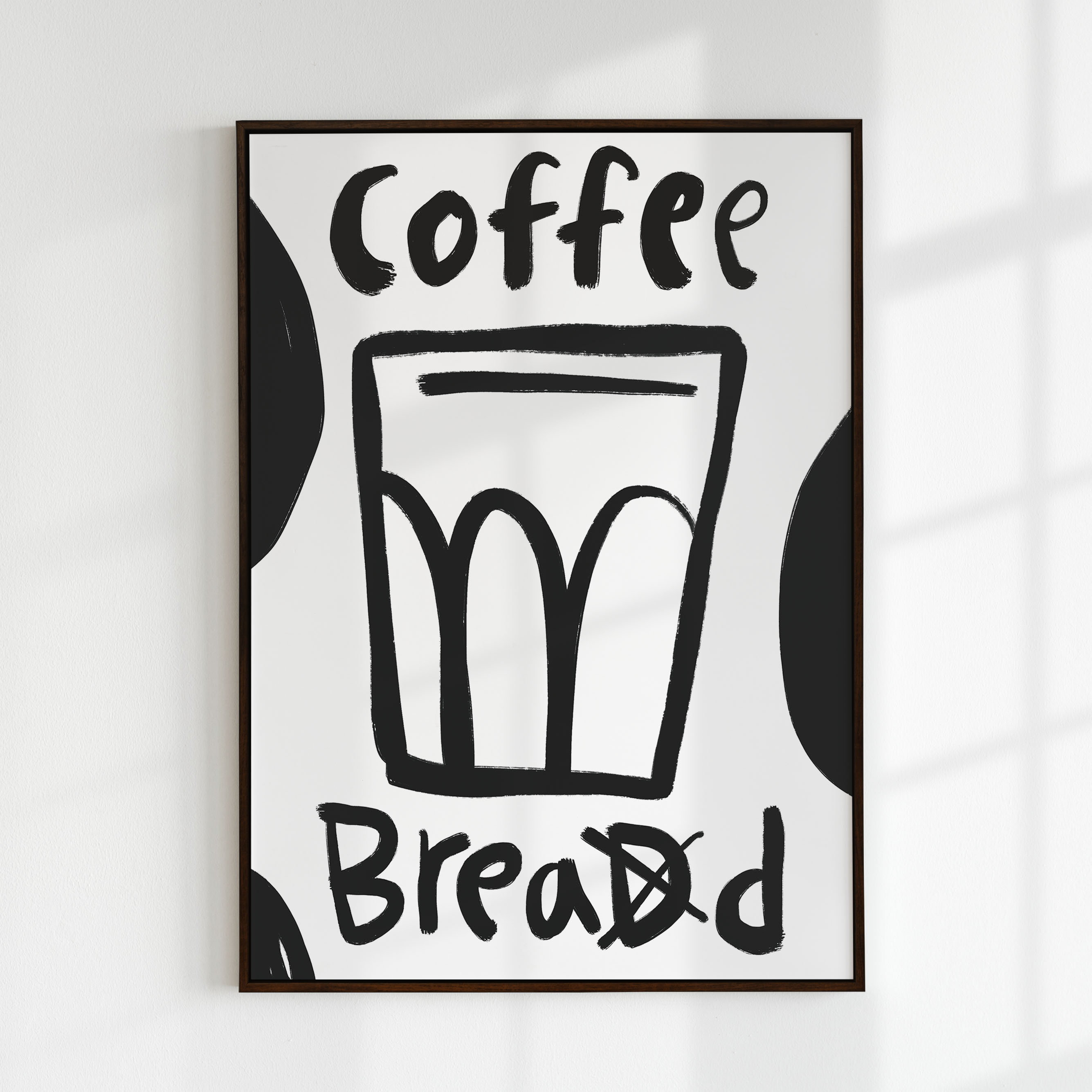 커피 일러스트 그림 포스터 빈티지감성 심플모던 카페인테리어 그림 아트포스터 Coffee : 요로코롬스튜디오