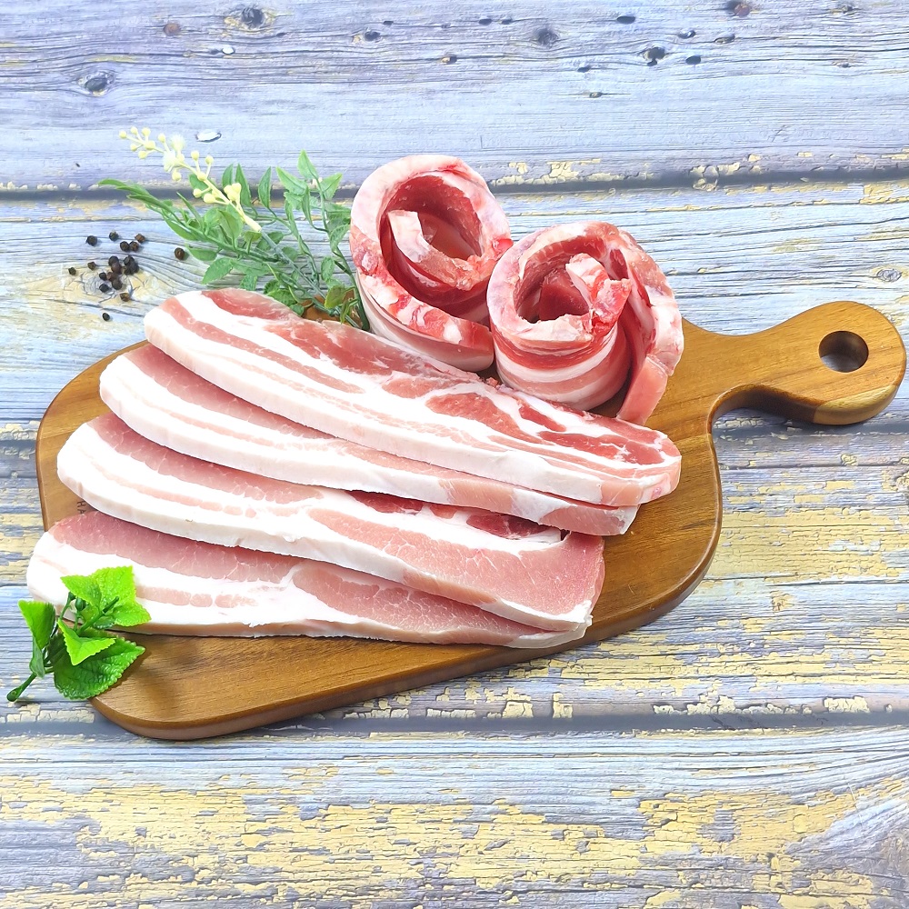 (올댓미트) 돼지삼겹살 한돈 국내산 구이용 수육용 500g 1+1 : 올댓 미트