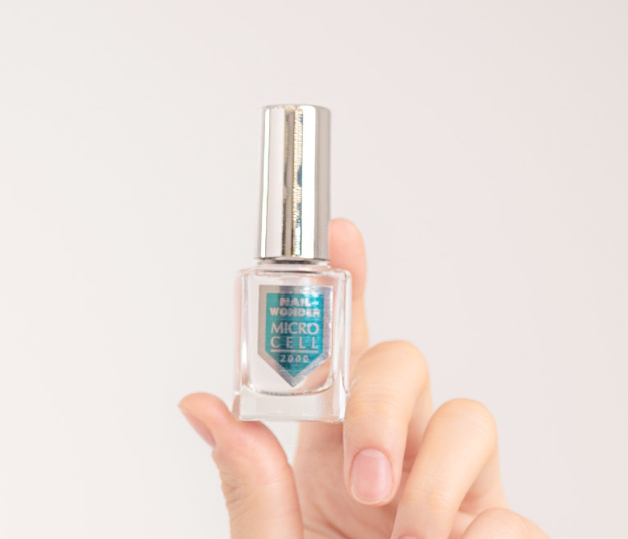 손톱영양제 손톱강화제 2중케어 마이크로셀 네일 원더 보호제 12ml : 신의 한 수