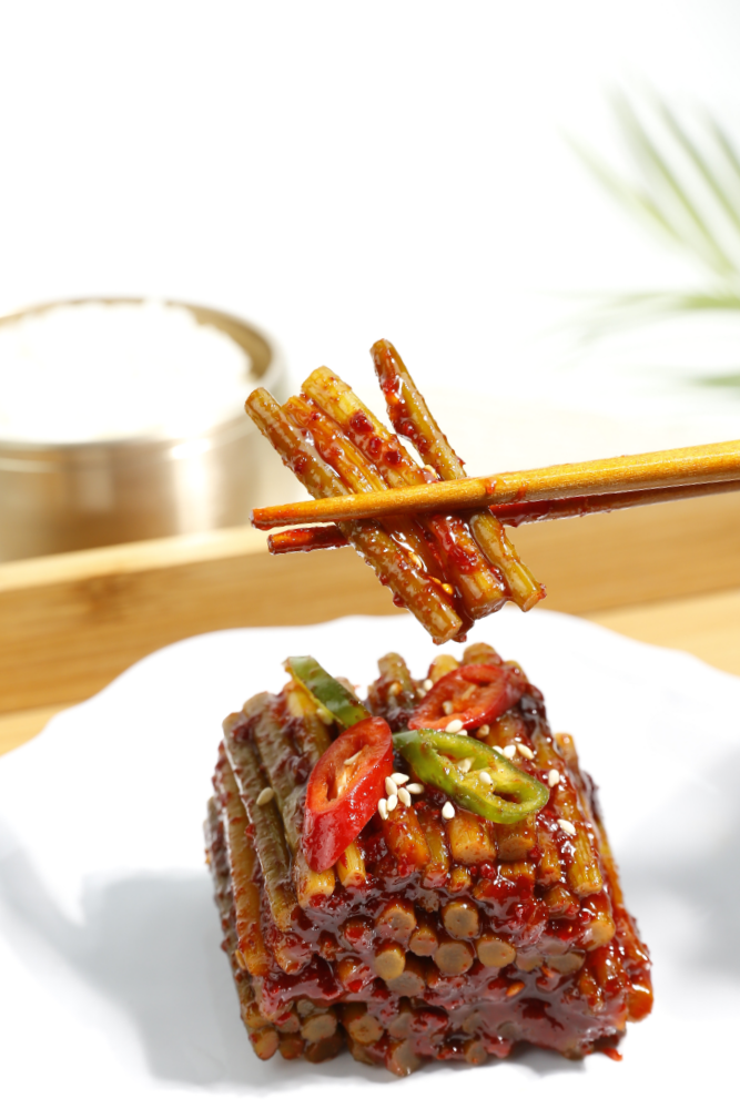 철구네반찬 국산 염장 마늘쫑무침 생마늘쫑무침 모음 400g : 철구네반찬