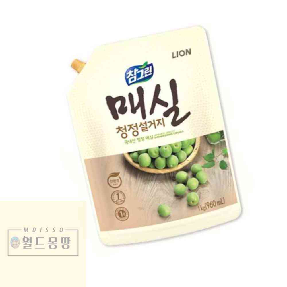 월드몽땅 설거지 주방세제 1kg 리필 1EA 주방용세제 : 월드몽땅