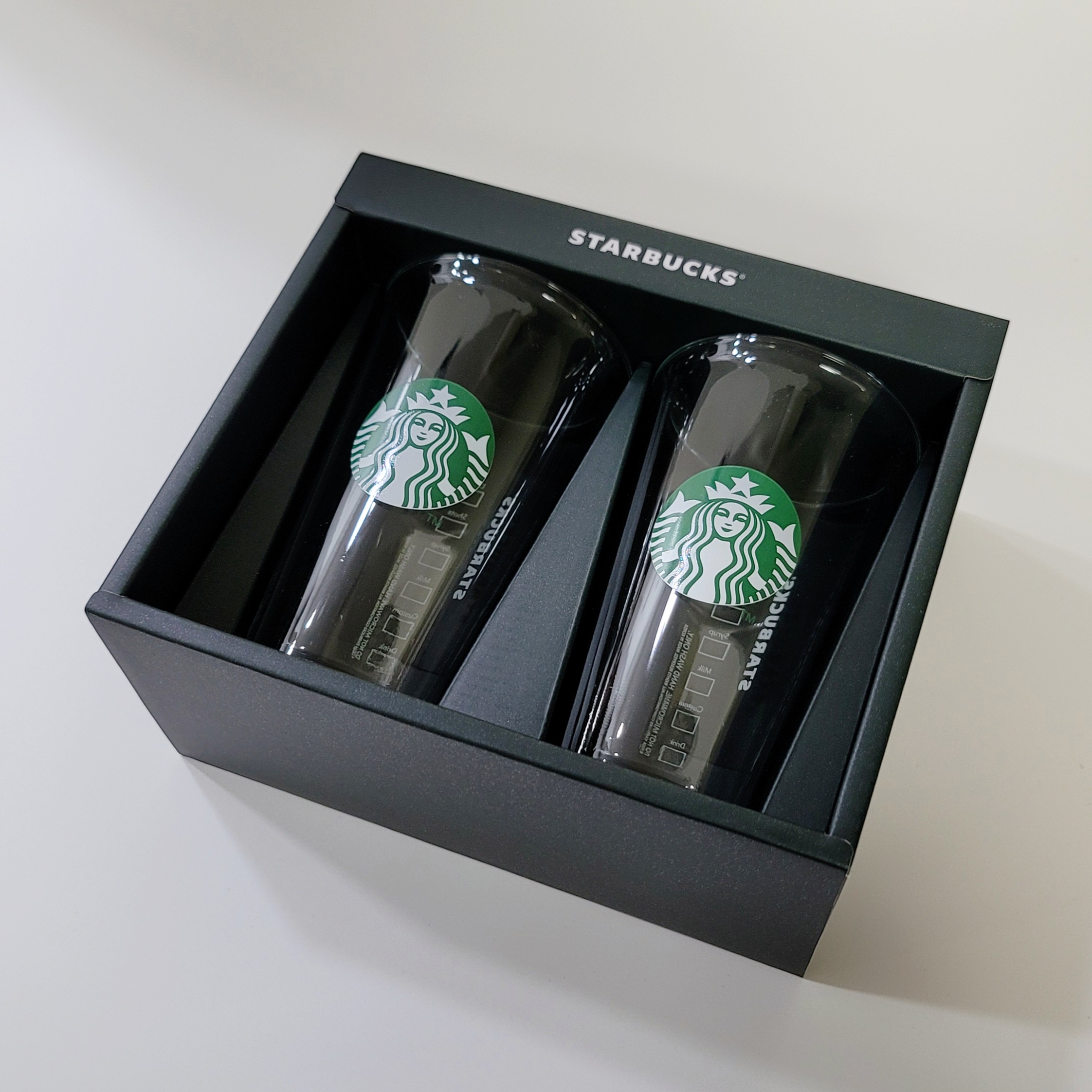 스타벅스 사이렌 기프팅 글라스세트 500ml 2개입 / 맥주컵 : 파우리치