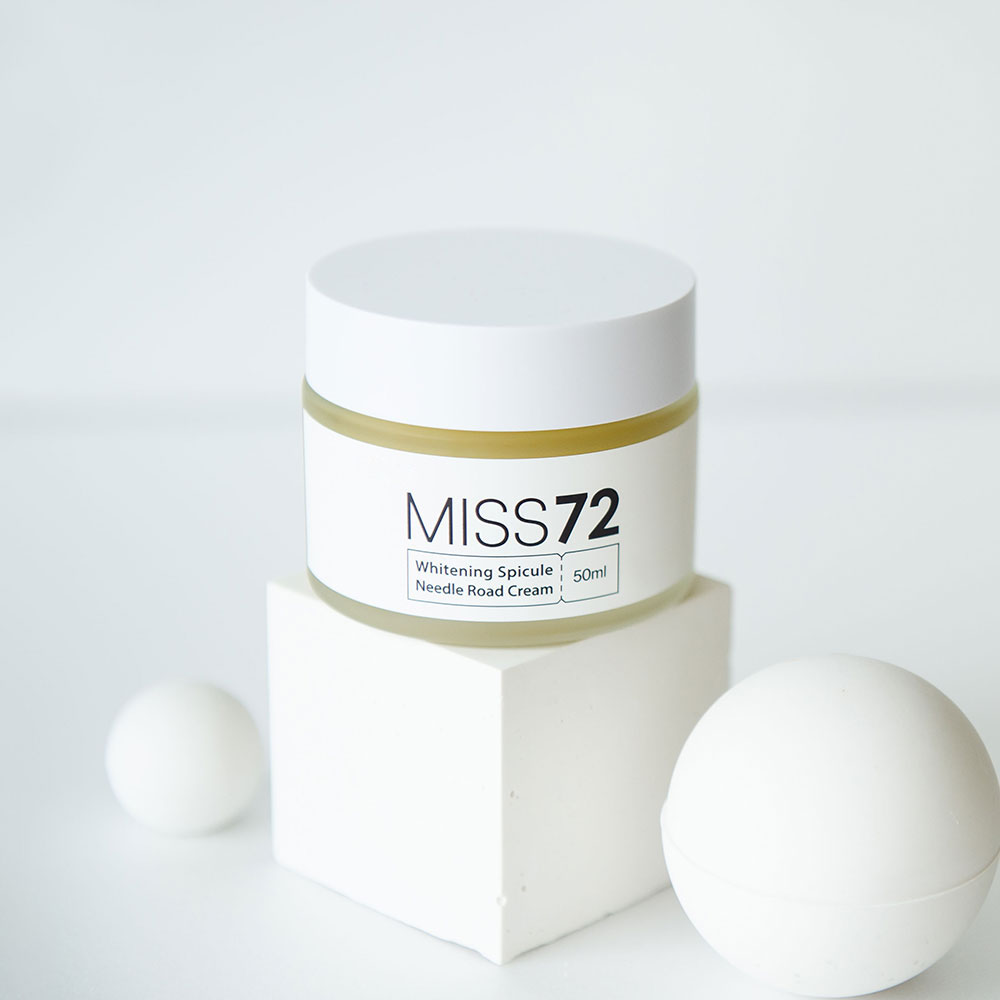 미스72 50ml 천연 각질제거 성분 스피큘 센텔라 시카크림 미백/강화 개선 : 로이애