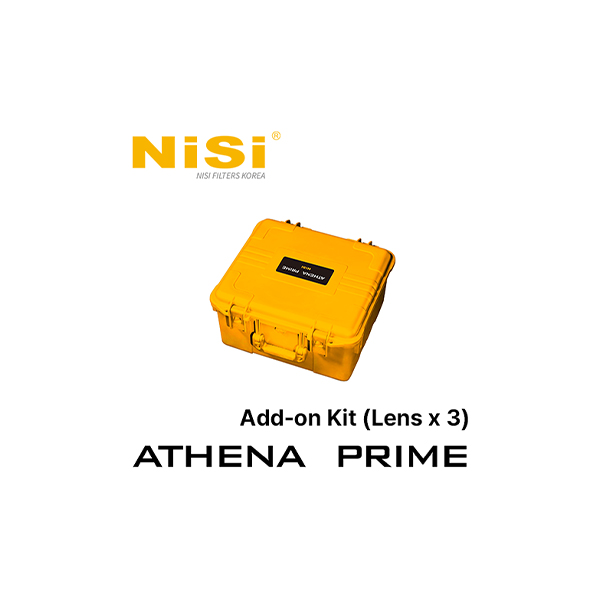 [NiSi Filters] NiSi Athena Prime Lens Set 니시 아테나 프라임 단렌즈 세트 애드온 킷(렌즈 3개) ADD-ON kit(lens x 3) : 캐논 프로 총판