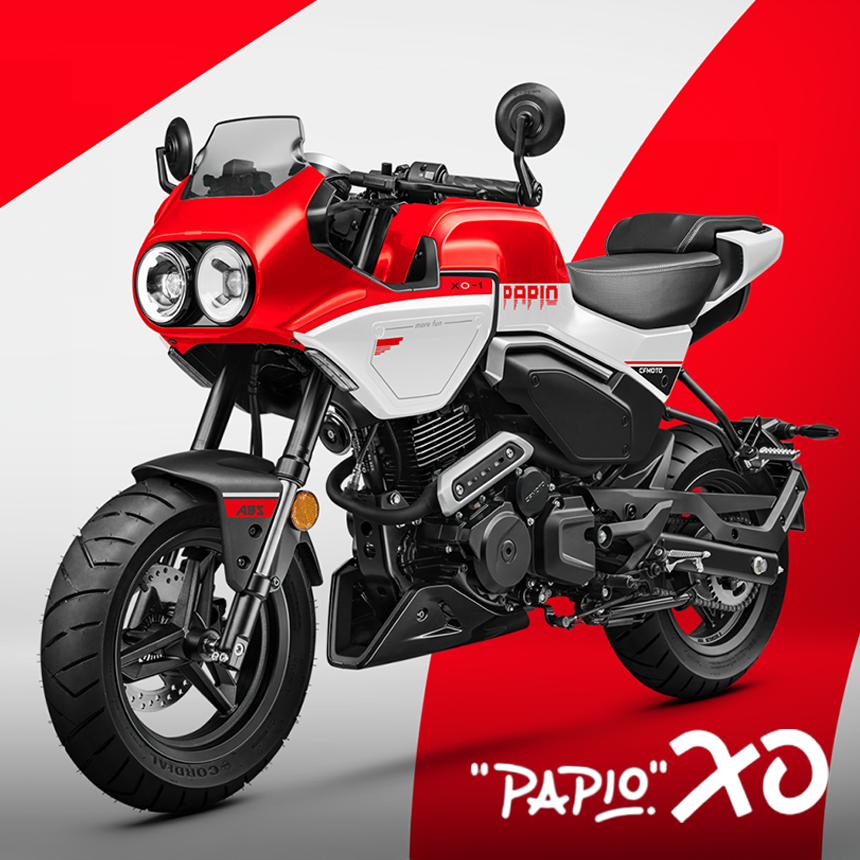 CFMOTO 파피오125 XO-1 레이서 입문용 오토바이 ABS 출퇴근 PAPIO : 가와사키 영등포 스토어