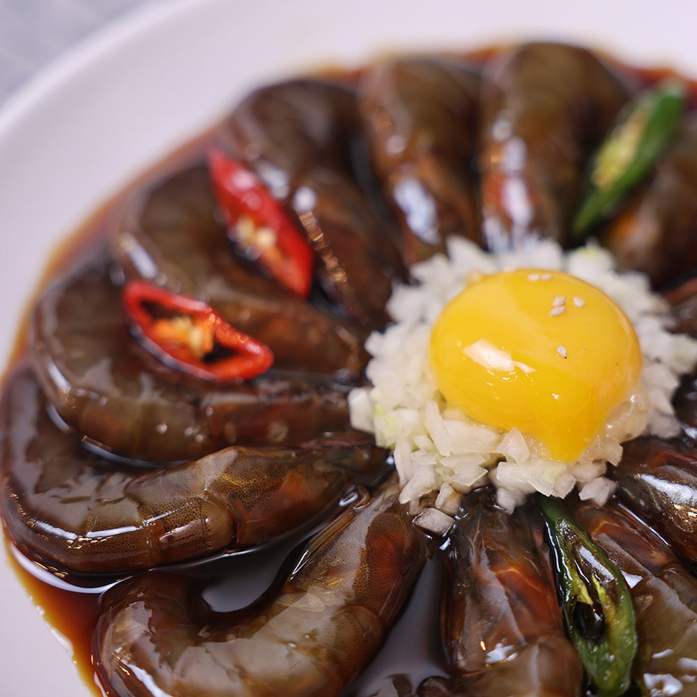 한끼뚝딱 짜지않은 밥도둑 간장 새우장 500g 대하장 집밥 안주 : 프레드마켓