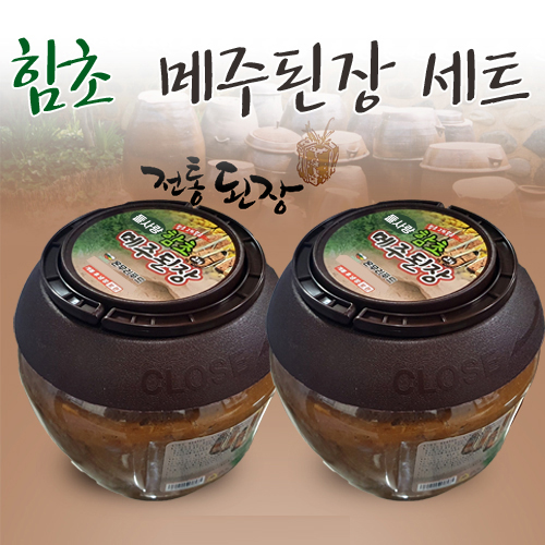 들사랑 함초 메주된장 2kg x 2 : 강원푸드