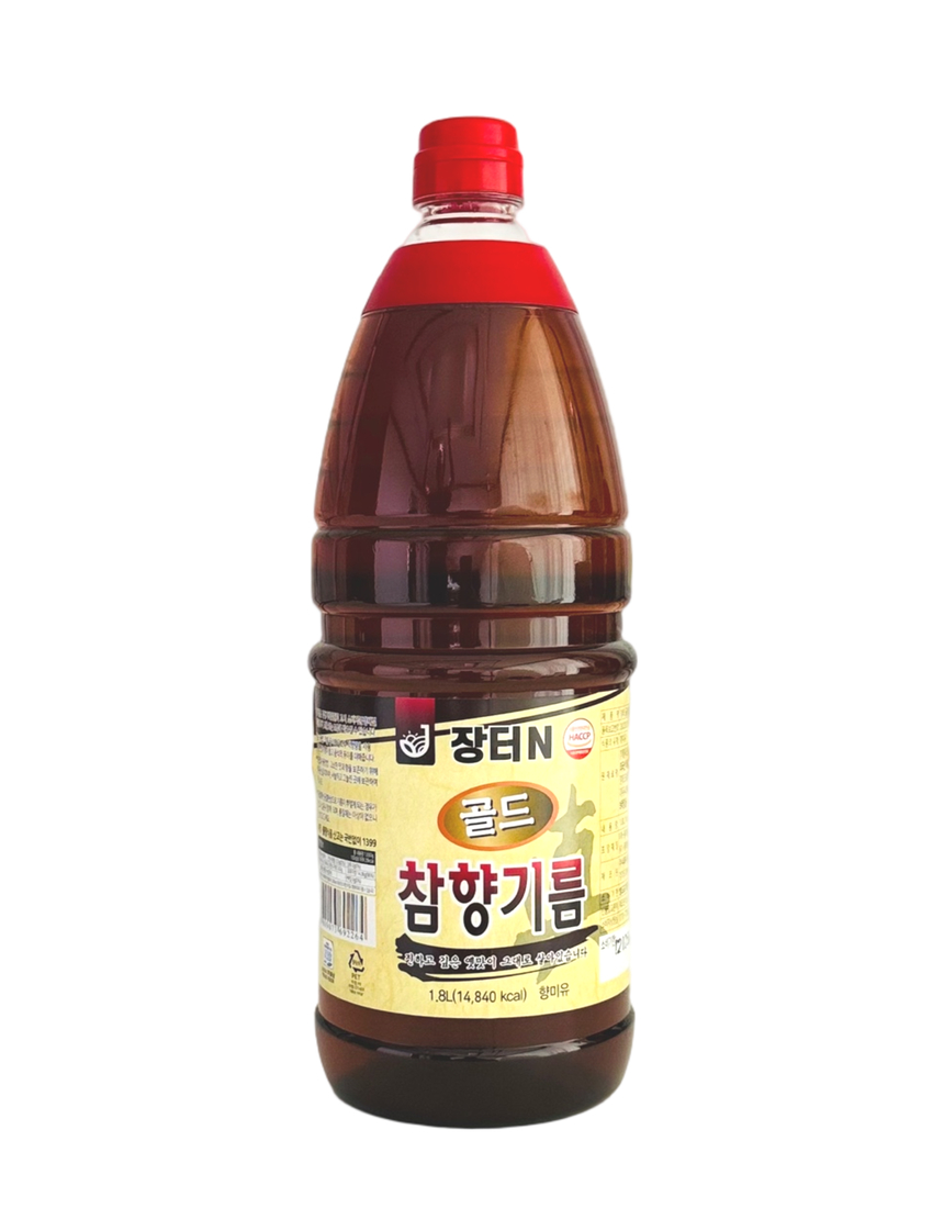 프리미엄 참깨 향기름 1.8리터 향미유 : 가람소양강식품
