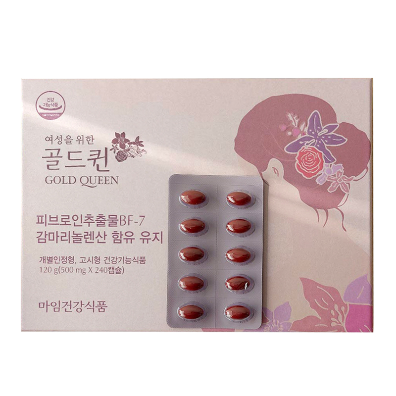 알로에마임 여성을 위한 건강식품 골드퀸 240캡슐 : 뷰티 모아