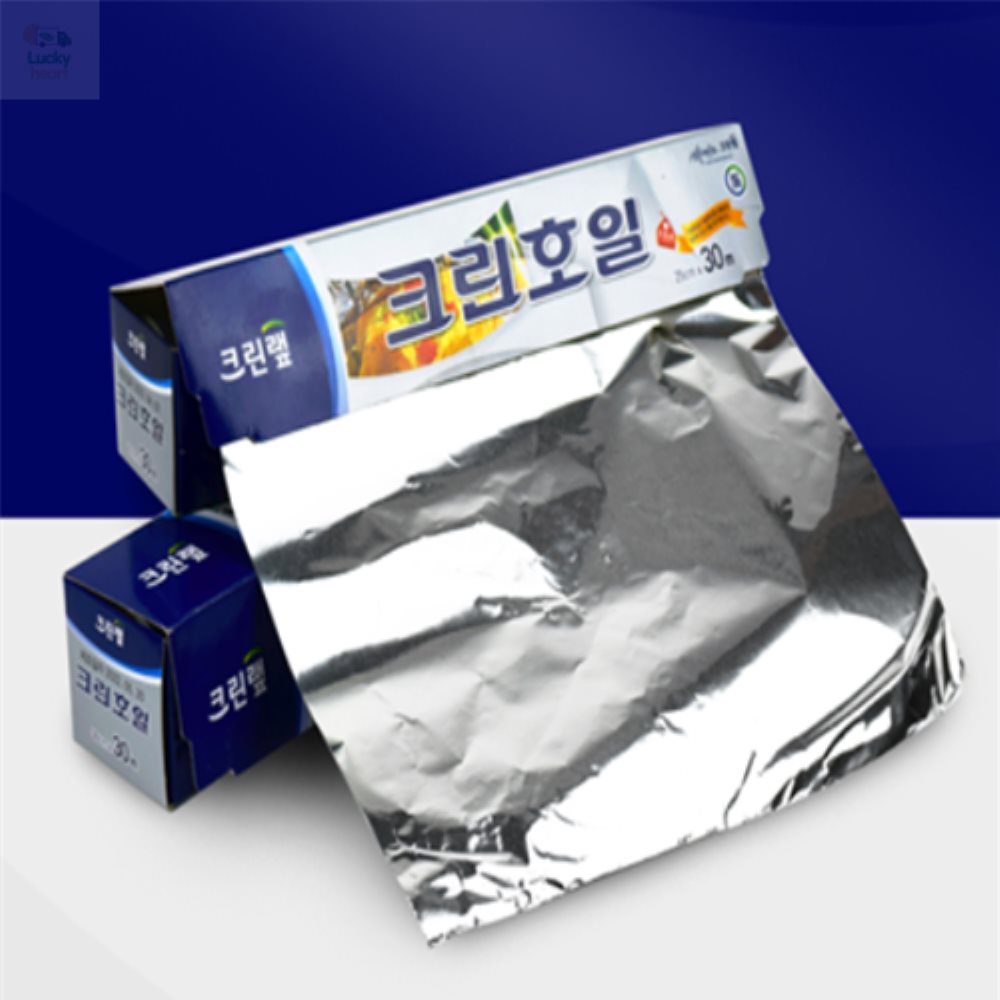 럭키하트 크린호일 알루미늄쿠킹호일 은박지호일 : 럭키하트