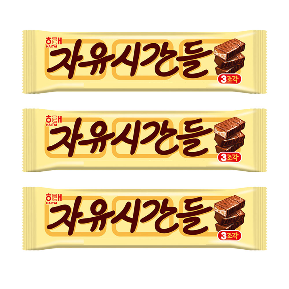 자유시간들 대용량 초콜릿 바 60g 10개입 : 두루담아