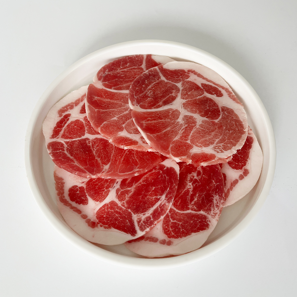 국내산 한돈 서초갈비 꽃삼겹 꽃목살 500g 돼지고기 급냉 냉삼 대패삼겹살 : 정육단 한우한돈