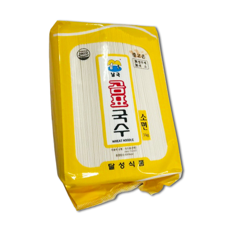 달성 곰표국수 소면 3kg : 여기집밥