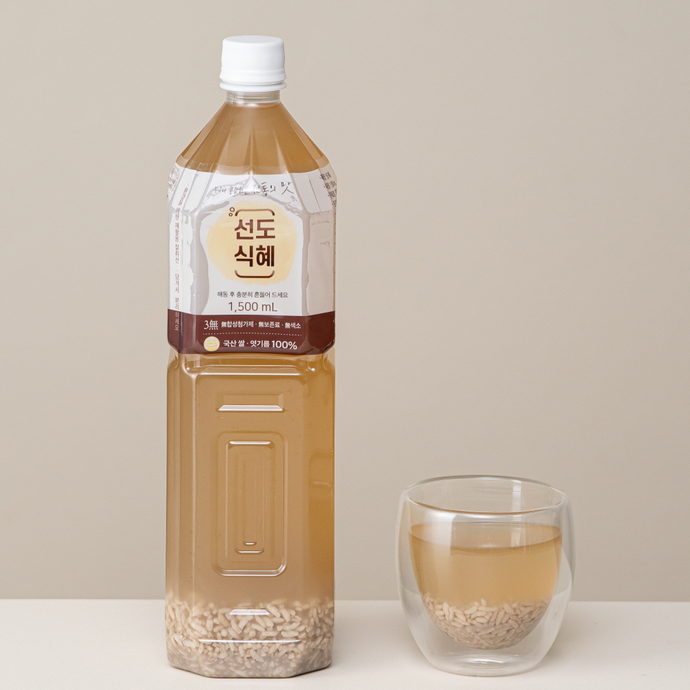 저당 단유 감주 옛날 수제 식혜 1.5L 4병 : 기프트카트
