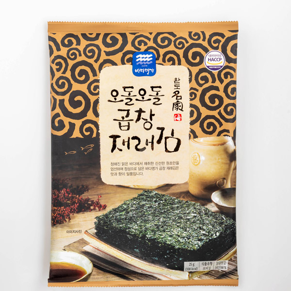 곱창김 조미김 완도명가 곱창재래김 5매 10봉 : 셈난다락방