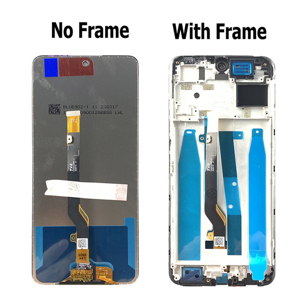 Tecno Pova 3 LF7n LCD 터치 스크린 디지타이저 어셈블리 교체 수리, 6 9 인치 하이 퀄리티 : 글로리30