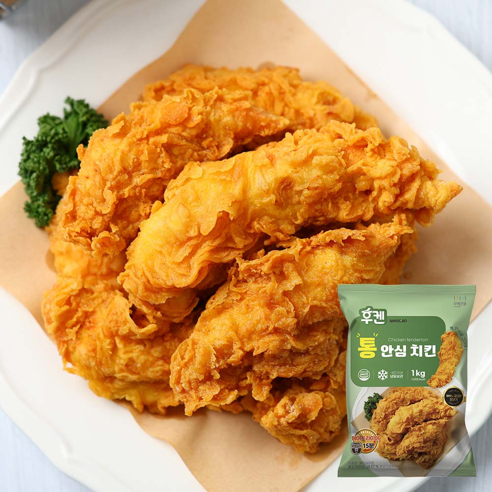 후켄 통 안심 치킨 1kg : 테미즈