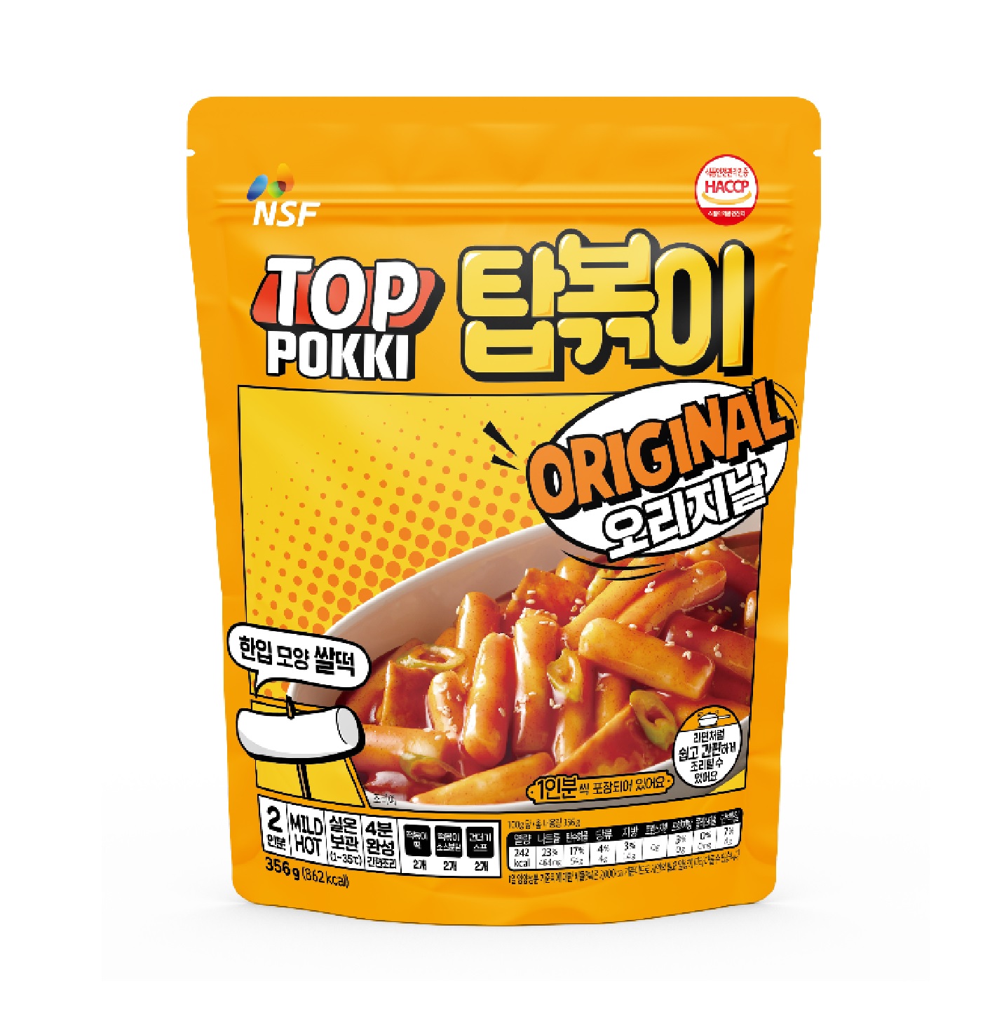 탑볶이 오리지날 356g x 10개 : 그린푸드마켓