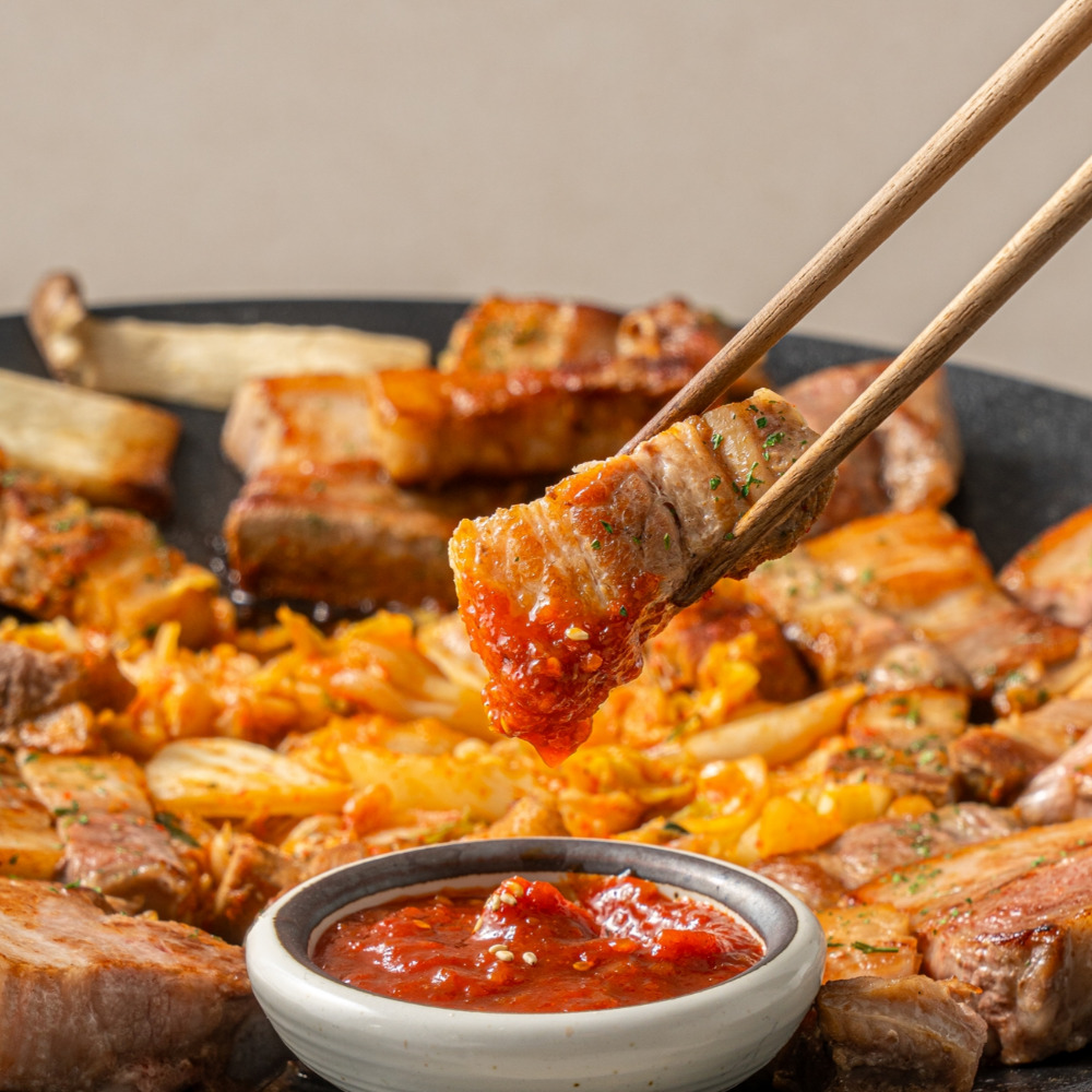 벽돌 삼겹살 냉동 냉삼 통삼겹 구이용 1kg, 2kg : 고기중독 공식