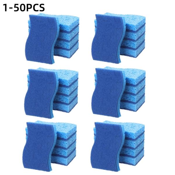5-50pcs 식기 세척 스폰지 주방 나노 에머리 매직 클린 문지름 냄비 녹 초점 얼룩 제거 키트 청소 브러시   스펀지 : 오케이상사사