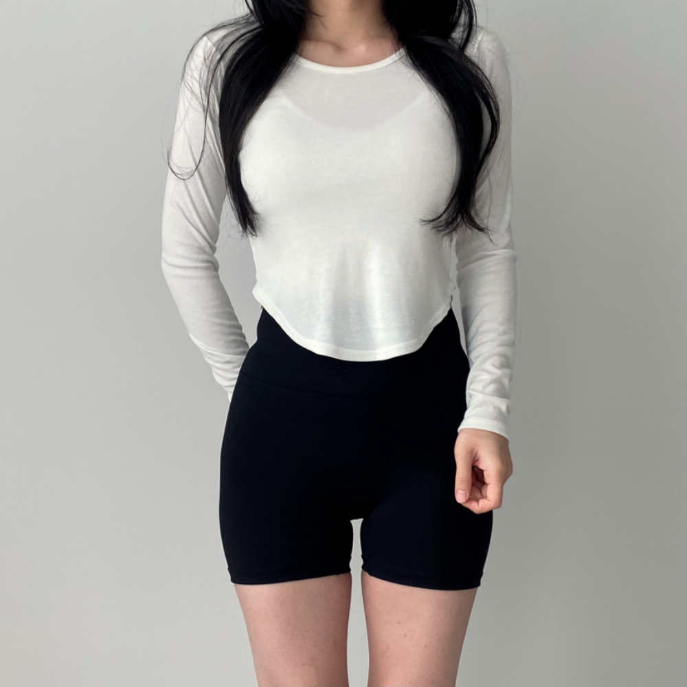 1+1 필라테스복 요가복 필라테스상의긴팔 필라테스커버업 : 하몽드